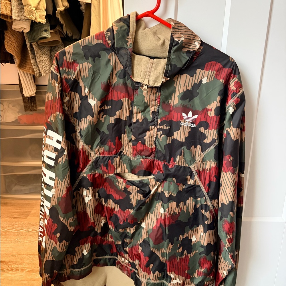 Adidas Multicolor Camouflage Jacket